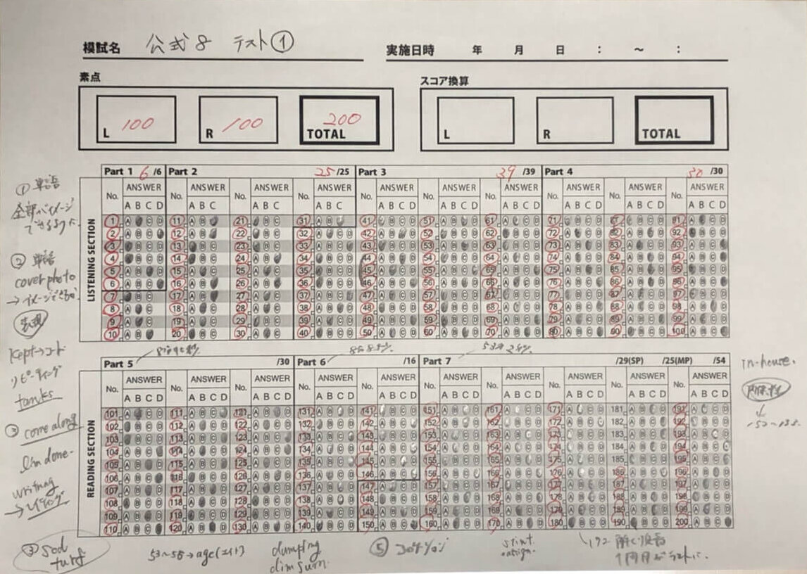 TOEIC Listening Reading 公式問題集 10